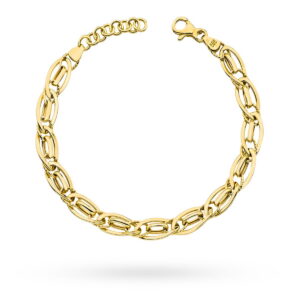 Bransoletka złota z kolekcji "GRANDE" z diamentowaniem