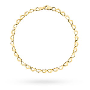 Bransoletka złota z kolekcji "SIMPLE FANTASY HEARTS"