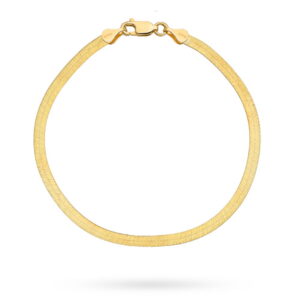 Bransoletka złota taśma