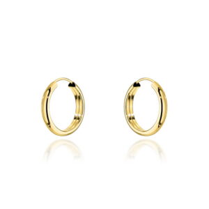 Kolczyki złote kółka - 1,6cm super lekkie