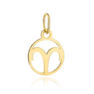 Zawieszka złota znak zodiaku BARAN