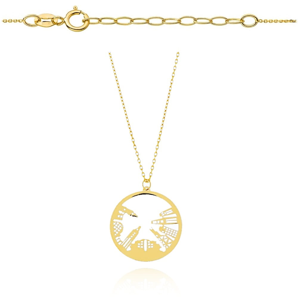 Naszyjnik złoty New York