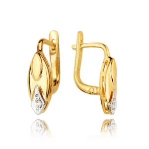 Delikatne kolczyki idealne do codziennej i wieczorowej stylizacji.