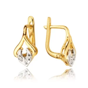 Kobieca biżuteria podkreślająca naturalny blask kamieni.