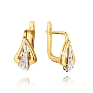 Subtelne kolczyki stworzone z myślą o komforcie noszenia.