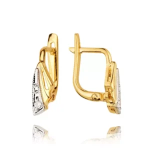 Subtelne kolczyki stworzone z myślą o komforcie noszenia.