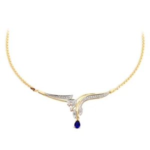 Indywidualnie wykonywany naszyjnik ze złota w różnych wariantach.