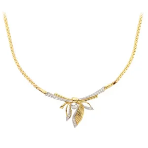 Złoty naszyjnik personalizowany – subtelny i elegancki.