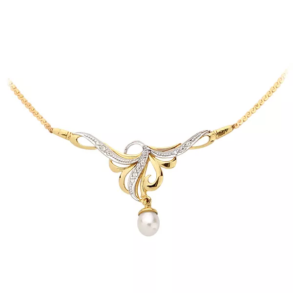 Złoty naszyjnik na zamówienie – elegancja w klasycznej formie.