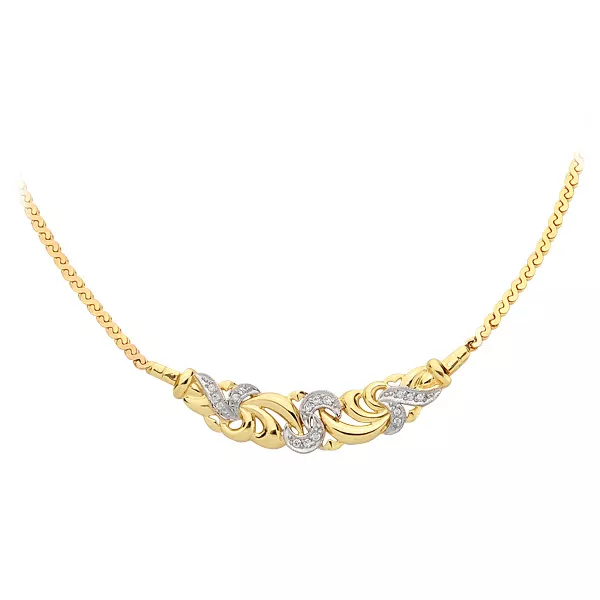 Elegancki naszyjnik ze złota wykonywany według indywidualnych preferencji.