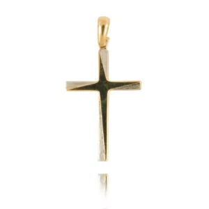 Elegancki krzyżyk ze złota.