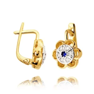 Kobieca biżuteria podkreślająca naturalny blask kamieni.