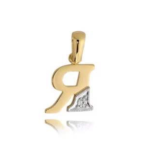 Złota literka w wersji premium.