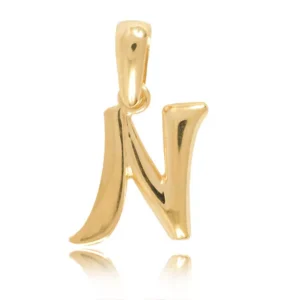 Złota literka wykonywana indywidualnie na zamówienie.