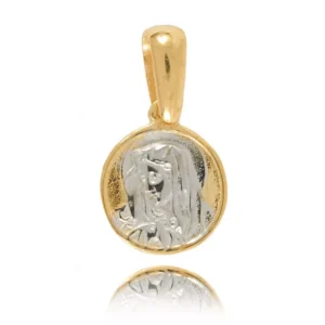 Personalizowany krzyżyk ze złota na zamówienie.