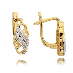 Subtelne kolczyki stworzone z myślą o komforcie noszenia.