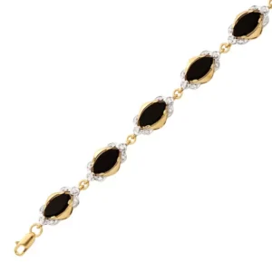 Personalizowana bransoletka ze złota w próbie 0,333 lub 0,585, wykonana według indywidualnych preferencji.