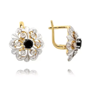 Kobieca biżuteria podkreślająca naturalny blask kamieni.