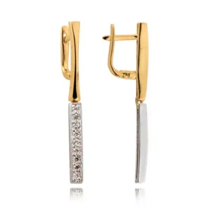 Subtelne kolczyki stworzone z myślą o komforcie noszenia.