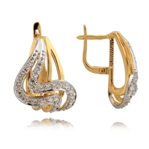 Kobieca biżuteria podkreślająca naturalny blask kamieni.