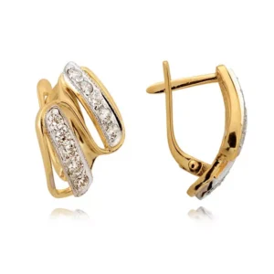 Subtelne kolczyki stworzone z myślą o komforcie noszenia.