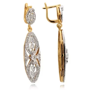 Kobieca biżuteria podkreślająca naturalny blask kamieni.