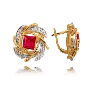 Kobieca biżuteria podkreślająca naturalny blask kamieni.