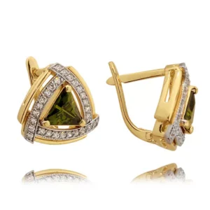 Kobieca biżuteria podkreślająca naturalny blask kamieni.