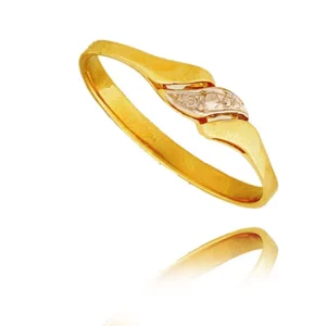 Klasyczny pierścionek idealny na każdą okazję.