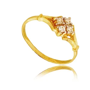 Elegancki pierścionek będący doskonałym dodatkiem do stylizacji.