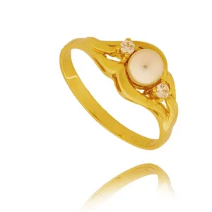 Ponadczasowy pierścionek o luksusowym wyglądzie.