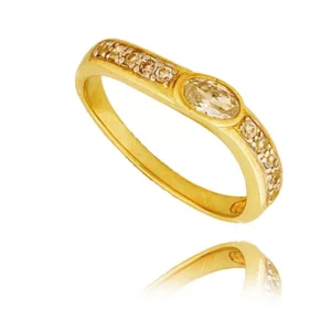 Elegancki pierścionek będący doskonałym dodatkiem do stylizacji.