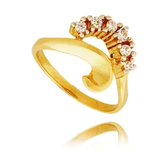 Klasyczny pierścionek idealny na każdą okazję.