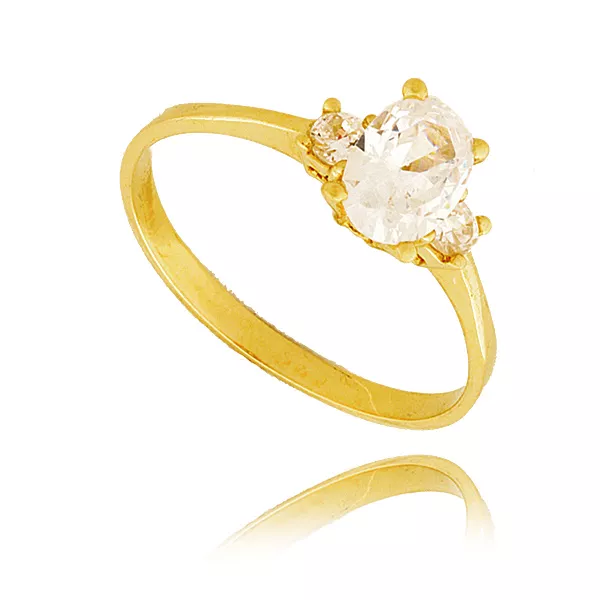 Elegancki pierścionek będący doskonałym dodatkiem do stylizacji.