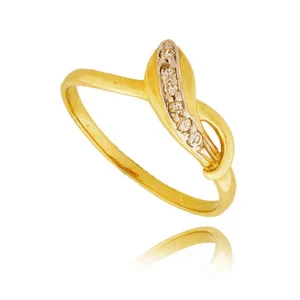 Klasyczny pierścionek idealny na każdą okazję.