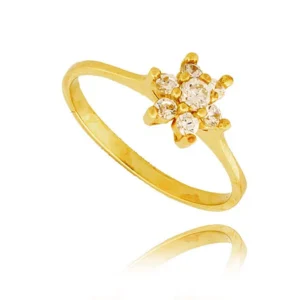 Ponadczasowy pierścionek o luksusowym wyglądzie.