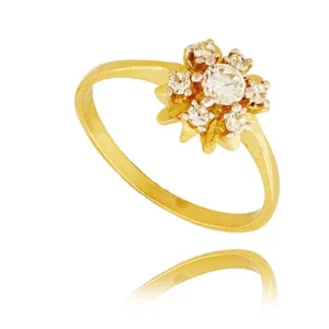 Klasyczny pierścionek idealny na każdą okazję.