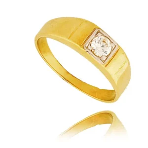 Klasyczny pierścionek idealny na każdą okazję.