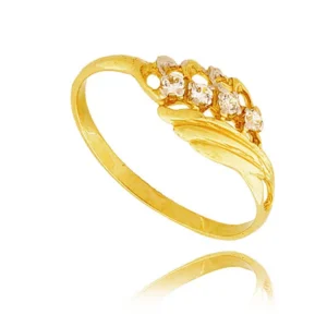 Klasyczny pierścionek idealny na każdą okazję.