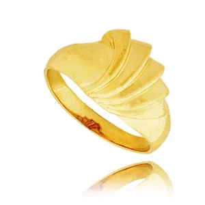 Elegancki pierścionek ze złota o ponadczasowym charakterze.