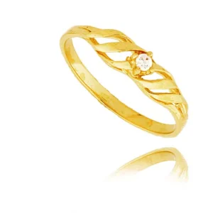 Stylowy pierścionek o eleganckiej i kobiecej formie.