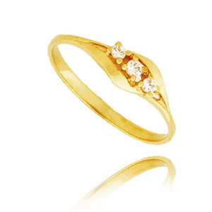 Klasyczny pierścionek idealny na każdą okazję.