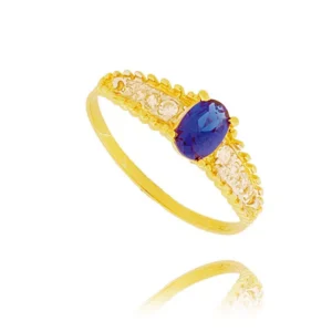 Ponadczasowy pierścionek o luksusowym wyglądzie.