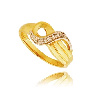 Klasyczny pierścionek idealny na każdą okazję.