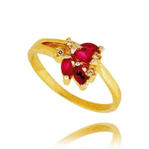 Elegancki pierścionek będący doskonałym dodatkiem do stylizacji.