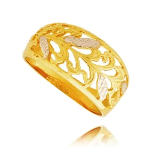 Elegancki pierścionek będący doskonałym dodatkiem do stylizacji.