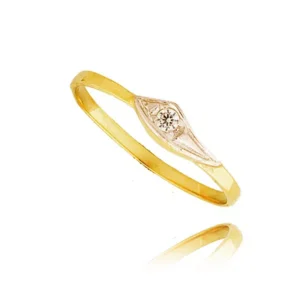 Klasyczny pierścionek idealny na każdą okazję.