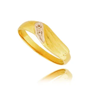 Ponadczasowy pierścionek o luksusowym wyglądzie.