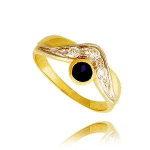 Klasyczny pierścionek idealny na każdą okazję.