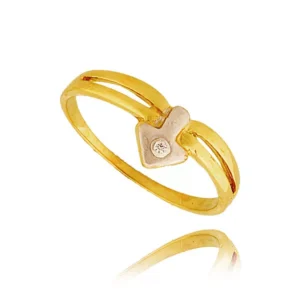 Ponadczasowy pierścionek o luksusowym wyglądzie.